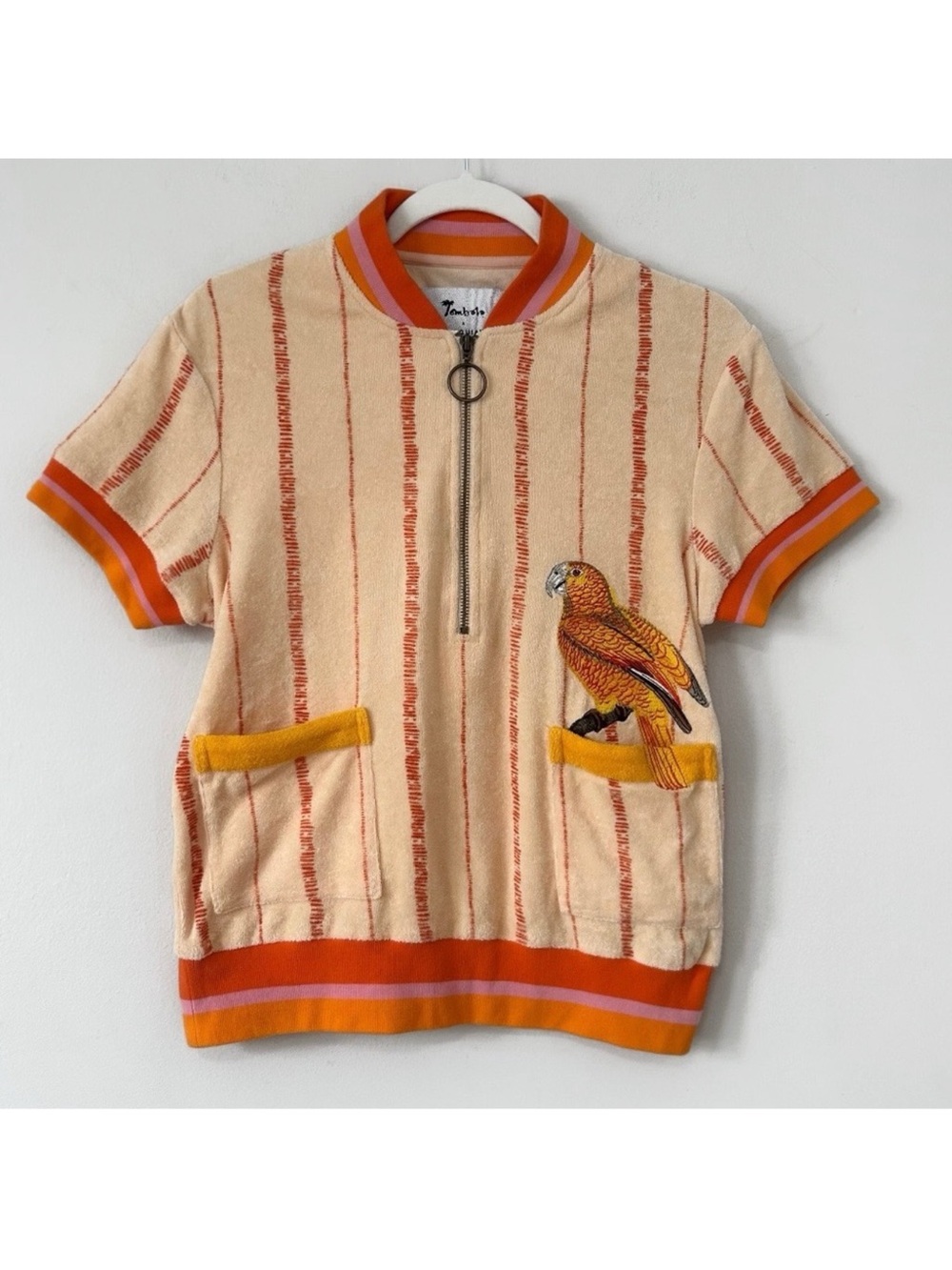 Tombolo x Vasquiat El Pajaro Cuban Parrot Set Organic Cotton Vacation Tropical - Picture 3 of 8